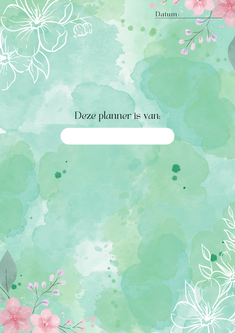 Inner Calm Planner | Flower