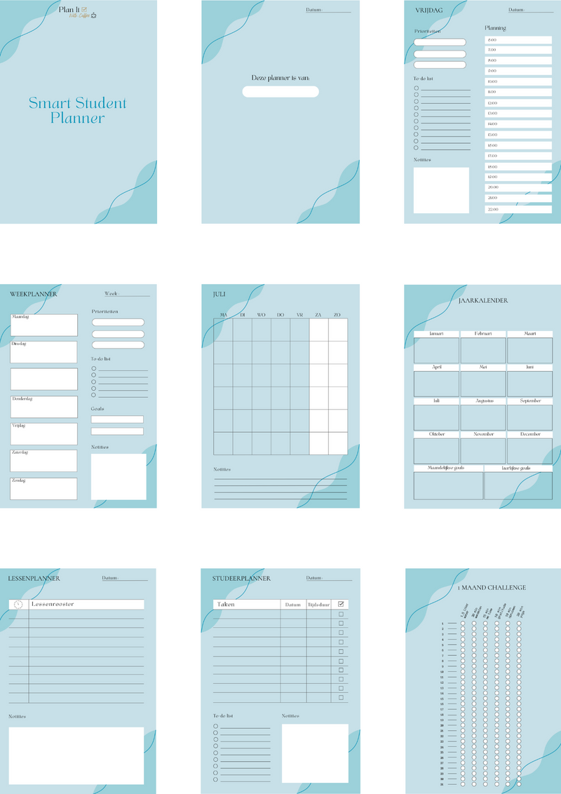 Smart Student Planner | Simple