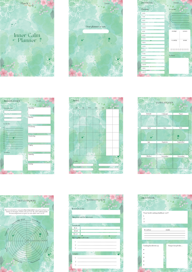 Inner Calm Planner | Flower