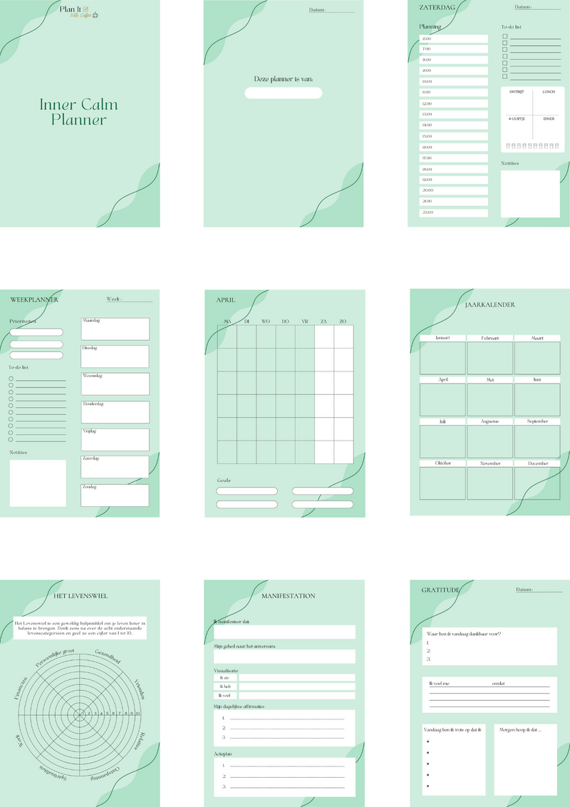 Inner Calm Planner | Simple