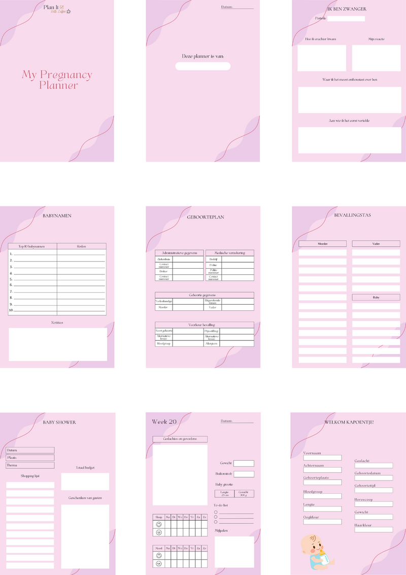 My Pregnancy Planner | Simple